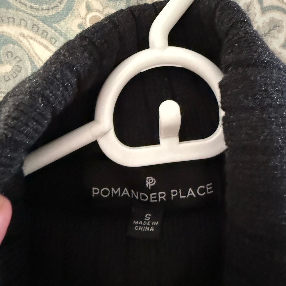 Pomander Place Black Turtleneck Sweater Dress View 5